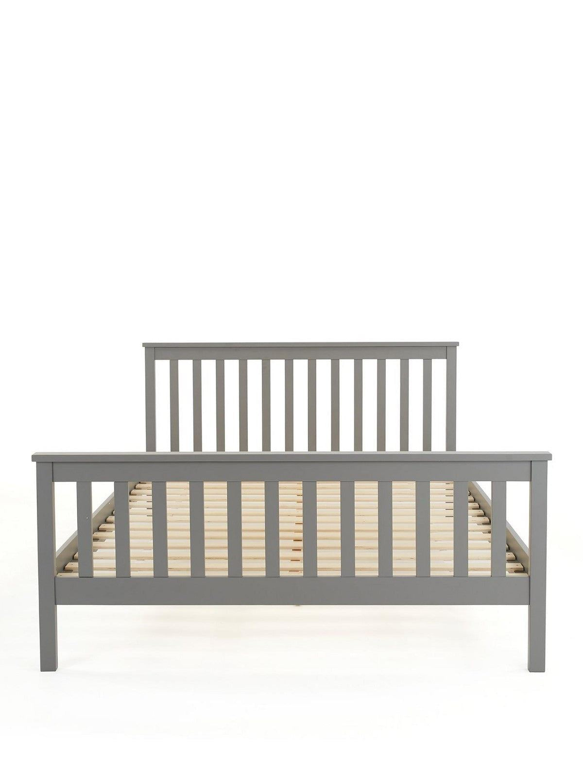 Dawson Wooden Single Bed Pine Slatted Headboard Country Cottage Style