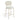 Orson Boucle Counter Bar Stool White Modern Kitchen Island Seating