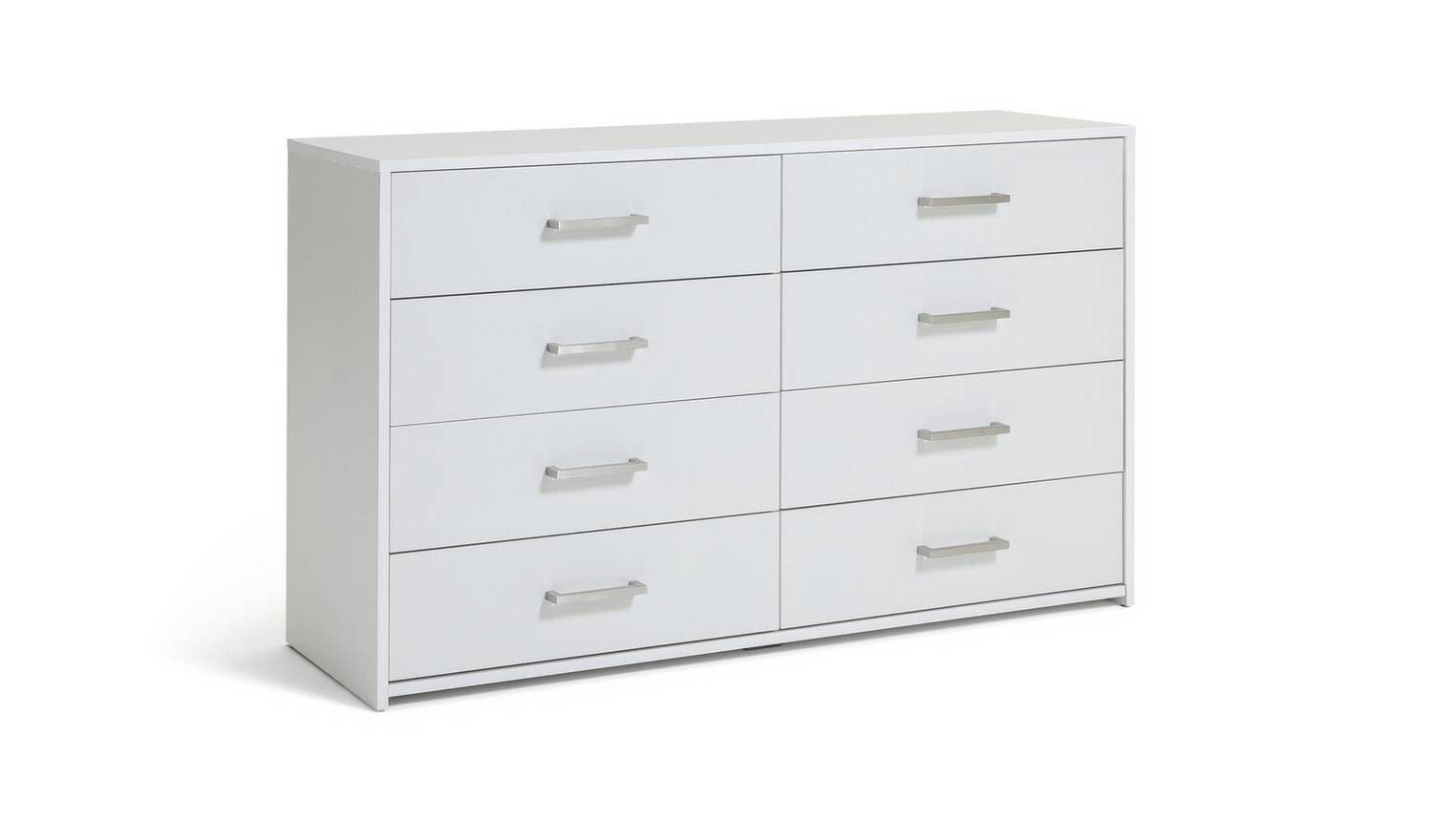 Oslo 8 Drawer Chest Modern Spacious Bedroom Storage Solution