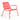 Annika 2 Seater Metal Garden Bistro Set Red With Table And Chairs