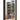Maine Narrow Bookcase Grey Home Tall Storage UK