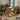 2 Seater Folding Wooden Garden Bistro Set - Brown