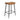 Kysen Faux Leather Counter Bar Stool Tan Modern Kitchen Island Seating