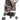 PawHut Dog Stroller Pushchair Oxford Cloth 3-Wheel Pram Suitable for Small Pets