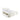 Geneva Bed Frame White Double with Storage Drawers & Open Shelves