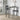 Lido Grey Bar Table & 2 Grey Chairs For Small Spaces UK