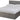 Heathdon Small Double End Lift Ottoman Bed Silver Modern Bedroom Furniture