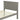 Brooklyn Single Bed Frame Grey Sturdy and Modern Bedroom Furniture for Kids