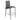 Lido Grey Bar Table & 2 Grey Chairs For Small Spaces UK