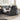 Clara Ottoman TV Bed Dark Grey King Size with Lift Mechanism Bedroom Furniture