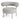 60 Tuva Fabric Curved Chair Grey Comfortable Lounge Seat Design
