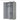 Prague 3 Door Mirrored Wardrobe White Modern Bedroom Storage