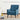 Chloe Fabric Accent Chair Grey Comfortable and Modern Seating