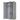 Prague 3 Door Mirrored Wardrobe Grey Elegant and Spacious Bedroom Storage