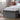 Smooth Velvet Ottoman Grey Storage Footstool Living Room Furniture