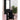 Birlea Evelyn Sliding Mirror Dressing Table Black | Vanity Desk with Stool