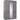 Layton Gloss 3 Door Mirrored Wardrobe Grey Modern and Spacious Bedroom Storage