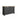 GFW Lancaster 2 Door Shoe Storage Cabinet Black & Oak 2 Fixed Shelves