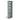 Maine Narrow Bookcase Grey Home Tall Storage UK