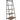 Otis 5 Tier Open Ladder Shelf Unit Walnut For Living Room Bedroom Study