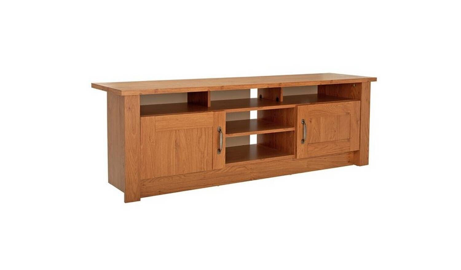 Ohio TV Unit Oak Effect Media Storage Cabinet Living Room