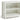 Brooklyn Bookcase White Storage Organiser Shelf Kids Furniture
