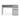 Pepper 2 Drawer Large Office Desk Grey Modern Home Office Furniture Workspace