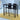 Lido Black Bar Table & 2 Black Chairs