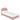 Emma Fabric Children's Single Bed Pink Sleek Comfortable Kids Bedroom Furniture