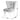Alexis Velvet Cocktail Chair Charcoal Modern Living Room Accent Furniture