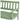 Newbury 2 Seater Wooden Garden Bench Green Outdoor Patio Furniture
