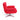 Dawson Fabric Swivel Chair Red Modern Living Room Accent Furniture