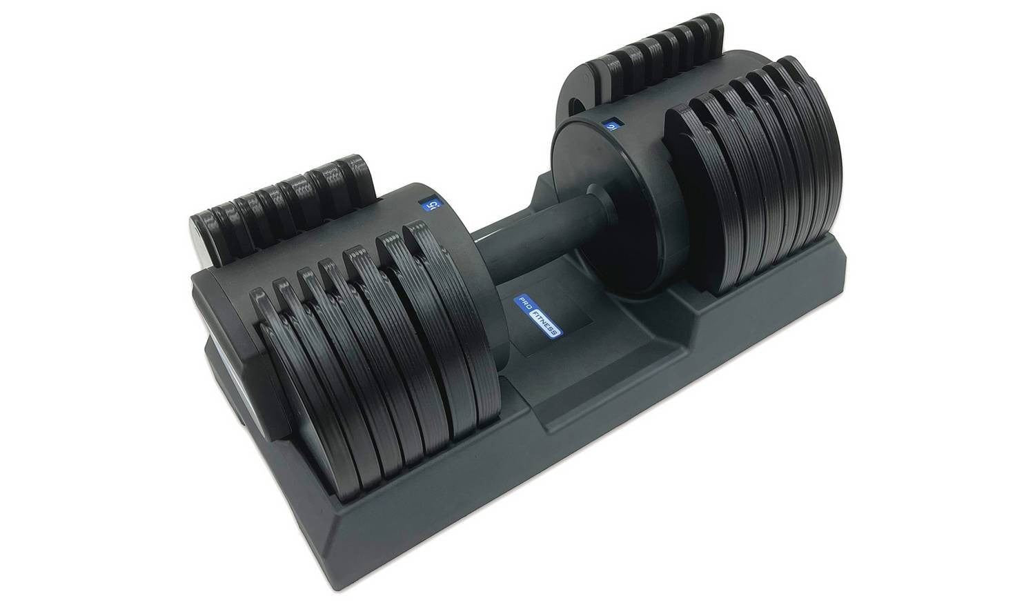 Pro Fitness Adjustable Single Dumbbell Home Gym Strength Training Weight