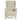 Callie Cord Fabric Wingback Chair Natural Accent Seating