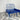 Single Metal Futon Blue Frame Only Durable and Stylish Living Room Furniture