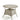 Antigua 4-Seater Dining Set Garden Patio Furniture Table Chairs