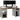 Modular 1 Drawer Gaming Desk Oak Effect & Grey Spacious Surface Area