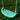 Children Single Metal Swing Blue Powder Coated Steel