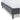 Skylar Small Double Bed Frame Black Faux Leather Modern