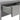 Jenson Dressing Table Desk - Grey Gloss