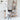 Jessie Oak Veneer Narrow Ladder Shelf For Living Room Bedroom Office