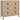 Tvilum Madrid 3 Drawer Chest Oak Storage Organiser Bedroom Furniture