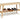 Swen 1 Shelf Shoe Bench Oak Hallway Entryway Furniture Organiser