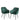 Alisha Pair of Fabric Dining Chairs Green FAST DELIVERY TOP SELLER