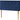 Aspire Hepburn Velvet Double Headboard Navy Buttoned Design