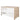 Modena 3 in 1 Cot Bed White/Oak 3 Position Base Contemporary