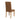 Pair of Faux Leather Dining Chair Tan Comfort Kitchen Furniture