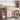 Mico Mid Sleeper Bed Pull Out Desk Storage Light Pink Oak Kids Space-Saving
