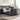 Clara Ottoman TV Bed Dark Grey King Size with Lift Mechanism Bedroom Furniture