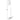 Coleman Glass Shade Metal Floor Lamp Brass Reading Light